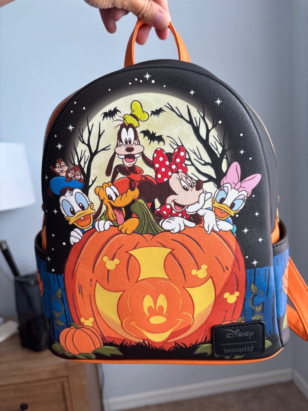 Mickey and friends glow in the dark loungefly